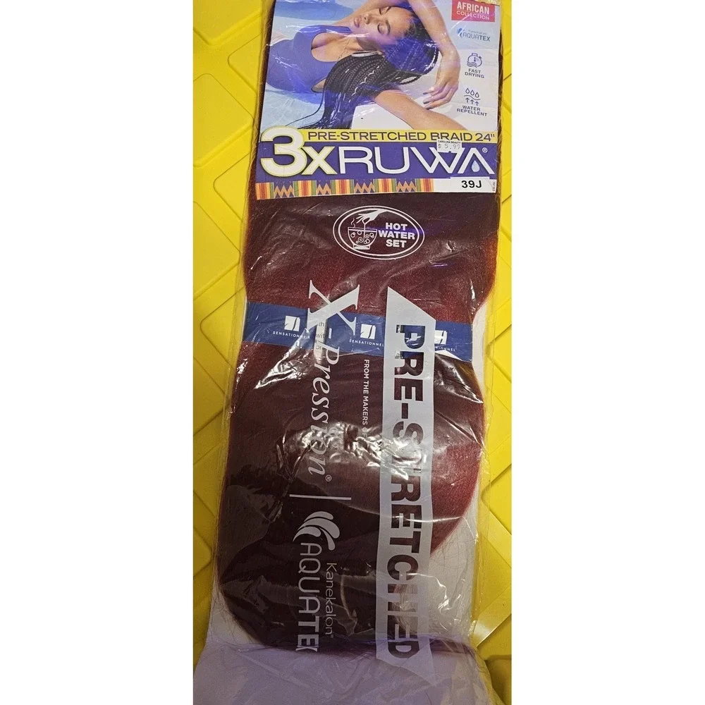 Braiding‎ Hair Lot Pre Stretched Xpression Spectra Indian Remy Bundle 5 Packs